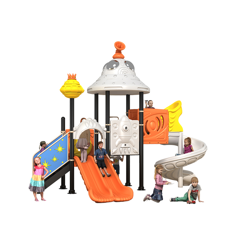 Kids Outdoor Area - Amusementsset voor kinderen Plastic glijbaan Park