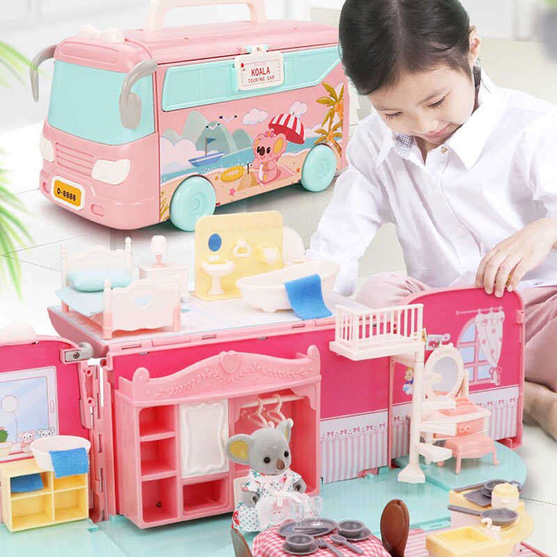 Koala poppenhuis roombox met p - Kids Outdoor Kitchen Accessories recensie en prijs
