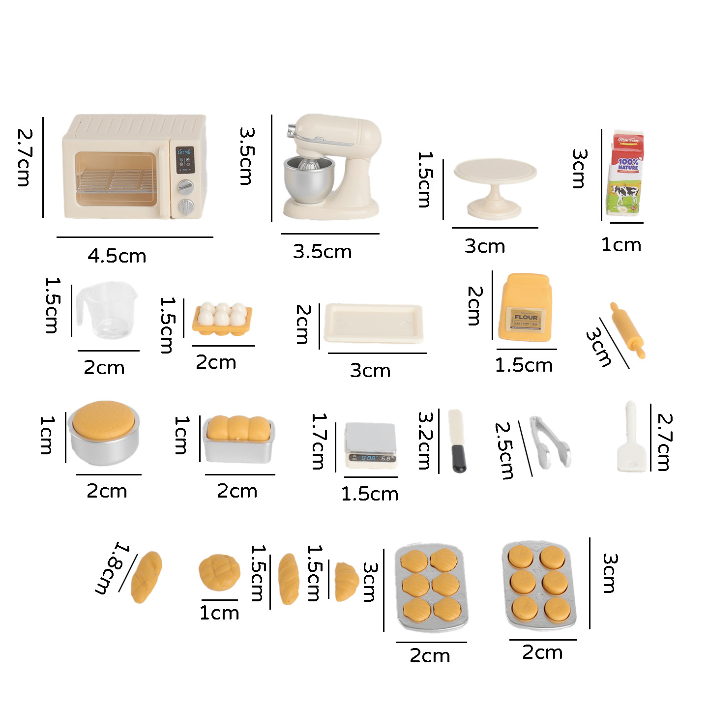 Mini Bakset Speelgoedset Poppe - Kids Outdoor Kitchen Accessories recensie en prijs