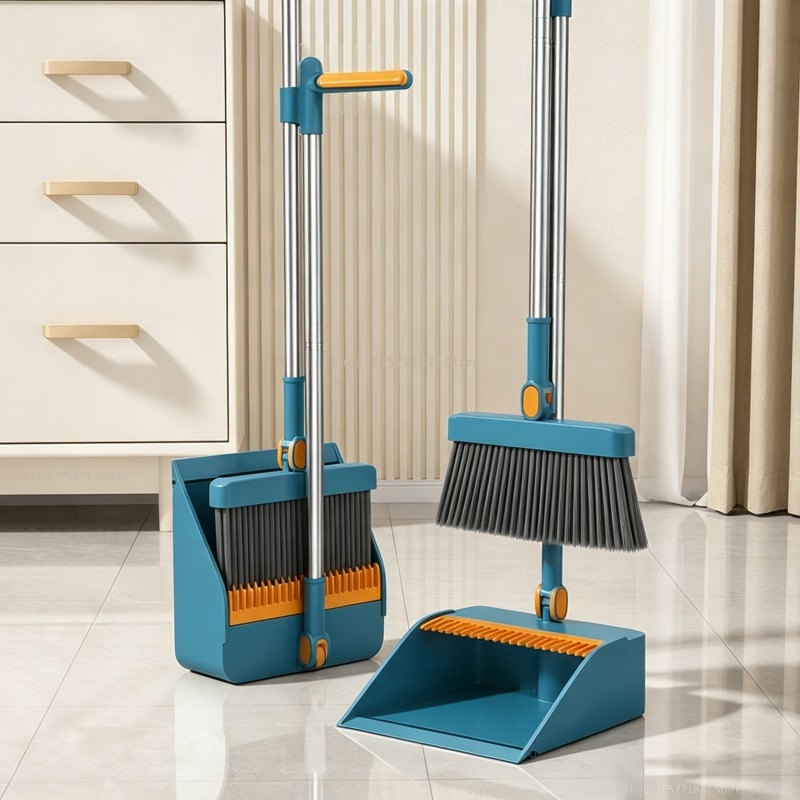 Bezem- en stofferset met lange - Kids Outdoor Broom recensie en prijs